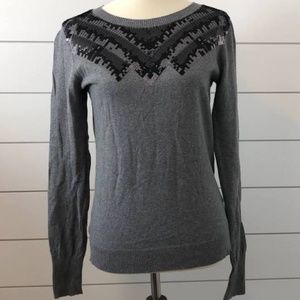 Express Sequin Sweater (L-Gray)